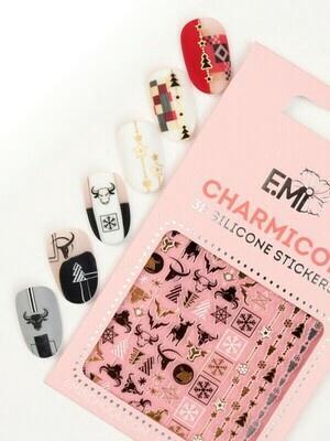 Charmicon 3D Silicone Stickers #148 Christmas Decorations
