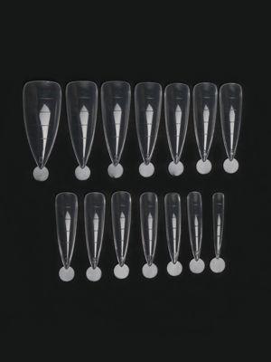 E.Mi Plastic nail forms, almond