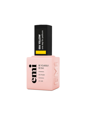 E.MiLac Pedicure #006 Yellow, 9ml