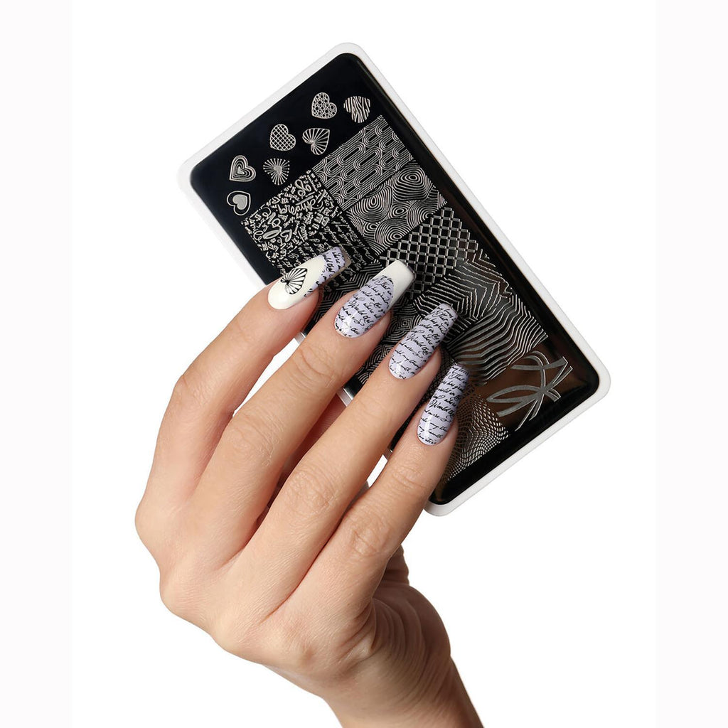E.MiLac Stamping Plate #16 Inspiration