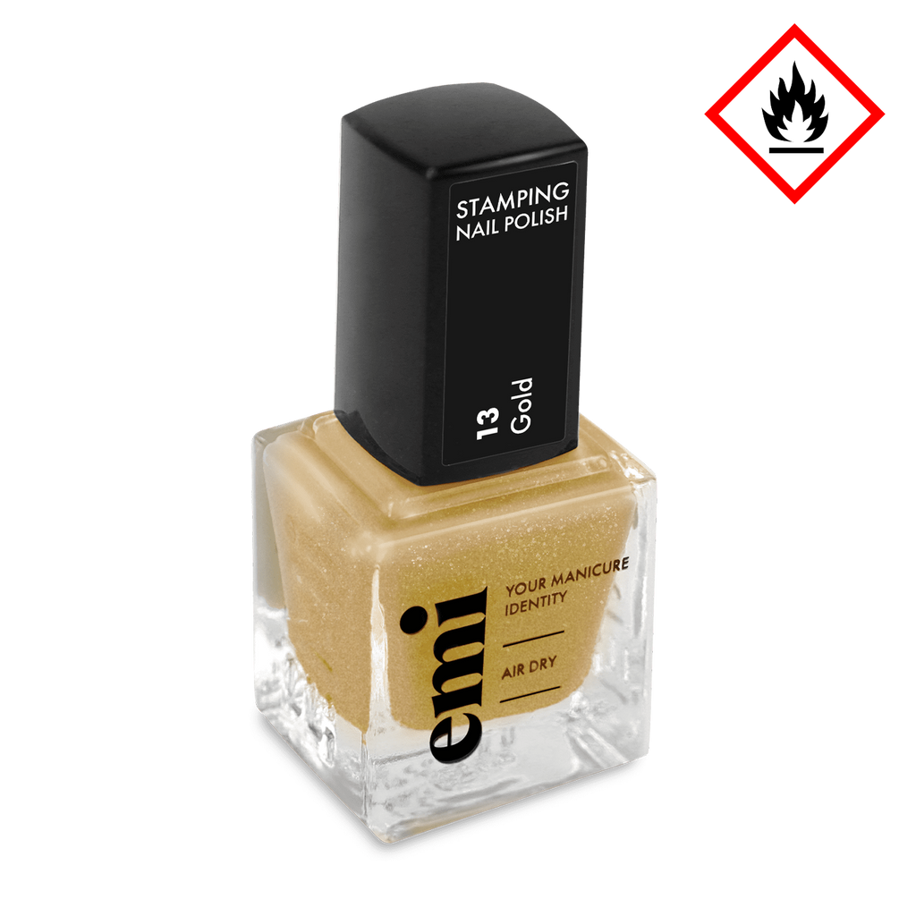 E.MiLac Stamping Polish #13 Gold