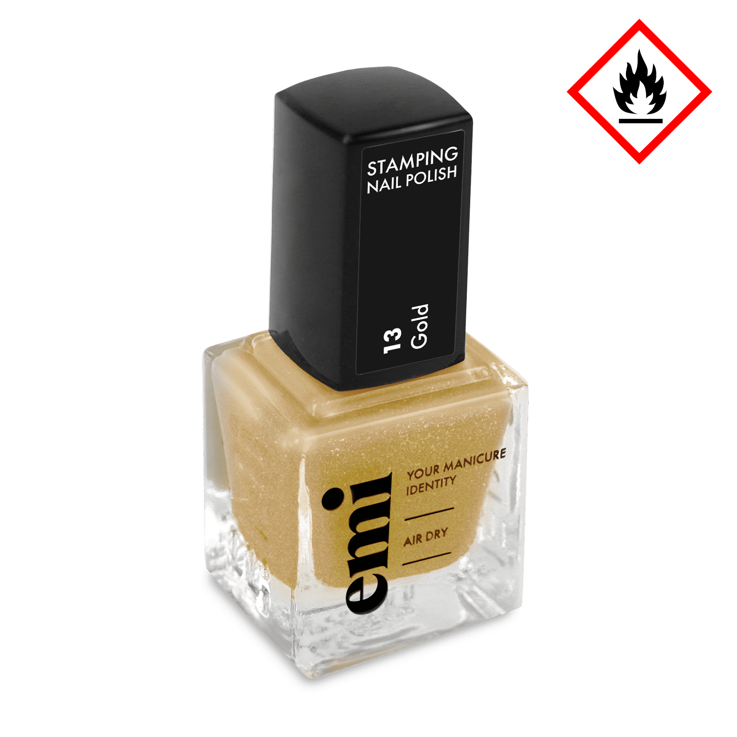 E.MiLac Stamping Polish #13 Gold