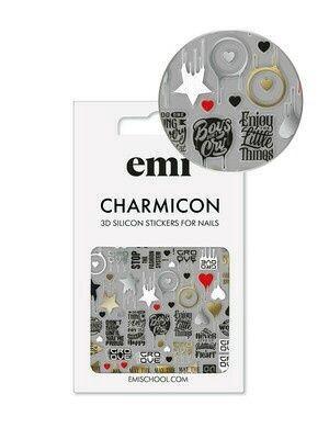 Charmicon 3D Silicone Stickers #168 Badges