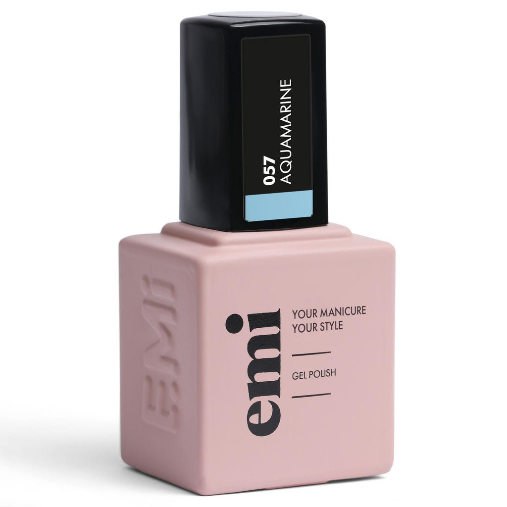E.MiLac #057 Aquamarine, 9 ml