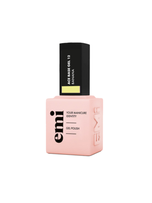 E.MiLac Ace Base Gel #12 Banana, 9ml