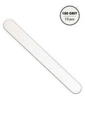 NF - 180 Grit Manicure File Refill, Straight White, 10pcs