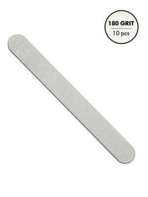 NF - 180 Grit Manicure File Refills, Straight Zebra, 10pc