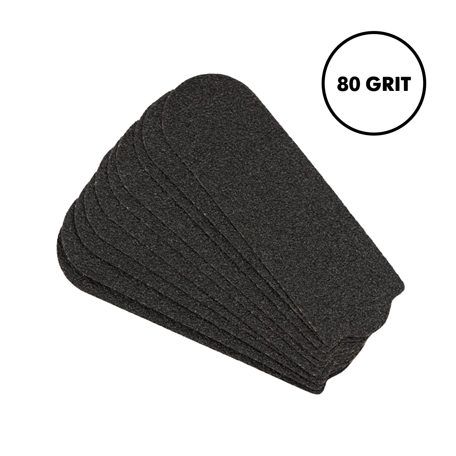 NF - 80 Grit Stainless Steel Pedicure File Refill, 10pcs