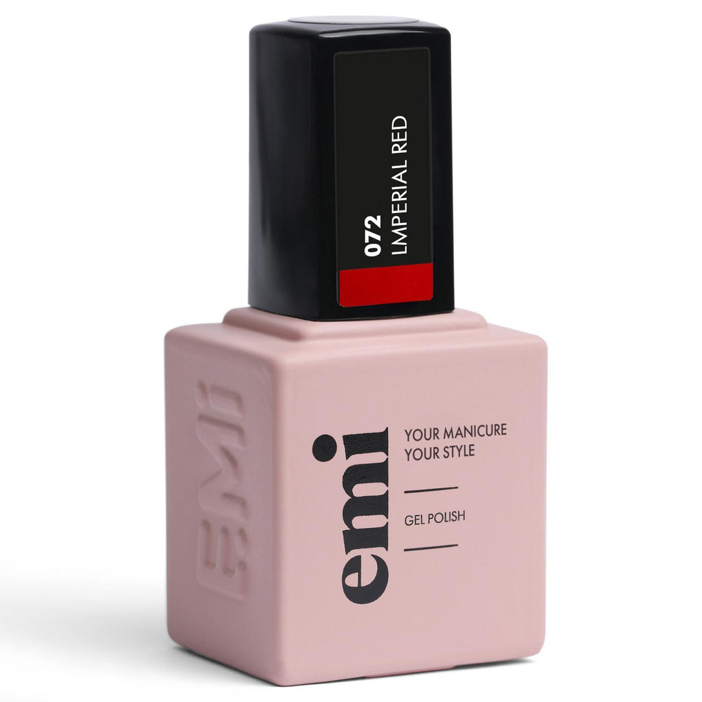 E.MiLac #072 Imperial Red, 9 ml
