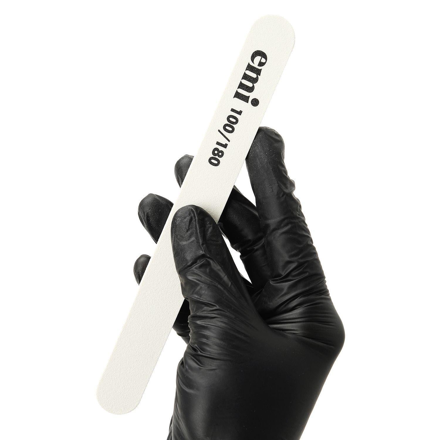NF - Nail File for Artificial Nails White 100/180