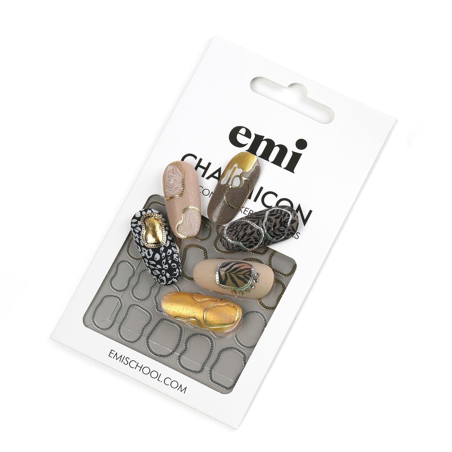 Charmicon 3D Silicone Stickers #241 Abstract Chains