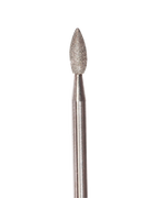 Rotary File - Drop Shaped Diamond, 2.7mm, Medium Abrasiveness