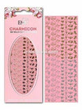 Charmicon 3D Silicone Stickers Love Mix Gold & Silver