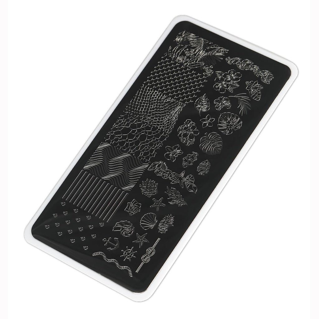 E.MiLac Stamping Plate #17 Oceanica