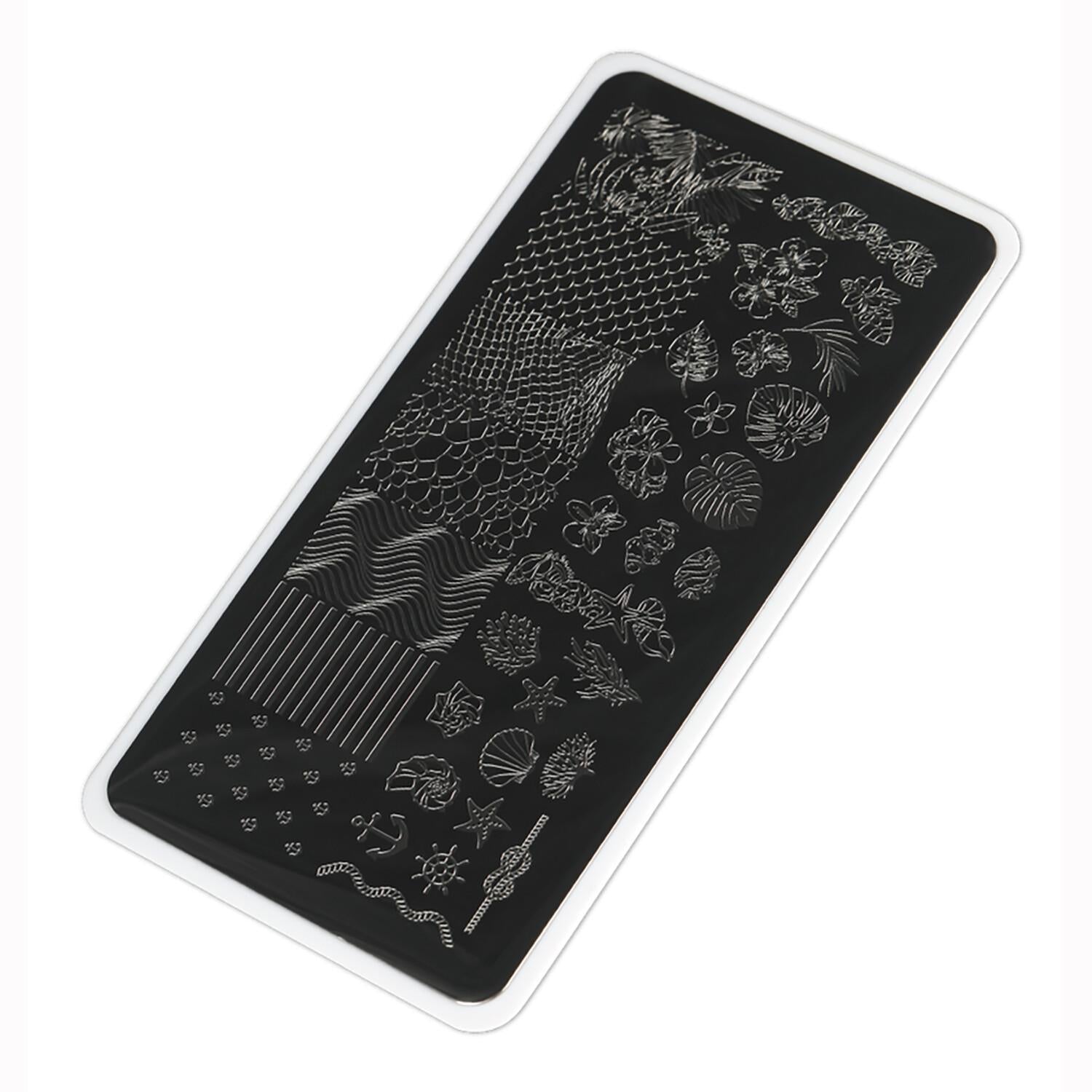 E.MiLac Stamping Plate #17 Oceanica