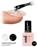 E.MiLac Top Gel Silver Drop, 9ml