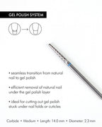 Rotary File - Cone Shaped, Carbide, 2.3mm, Medium Abrasiveness