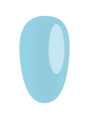 E.MiLac Pedicure #002 Light Blue, 9ml