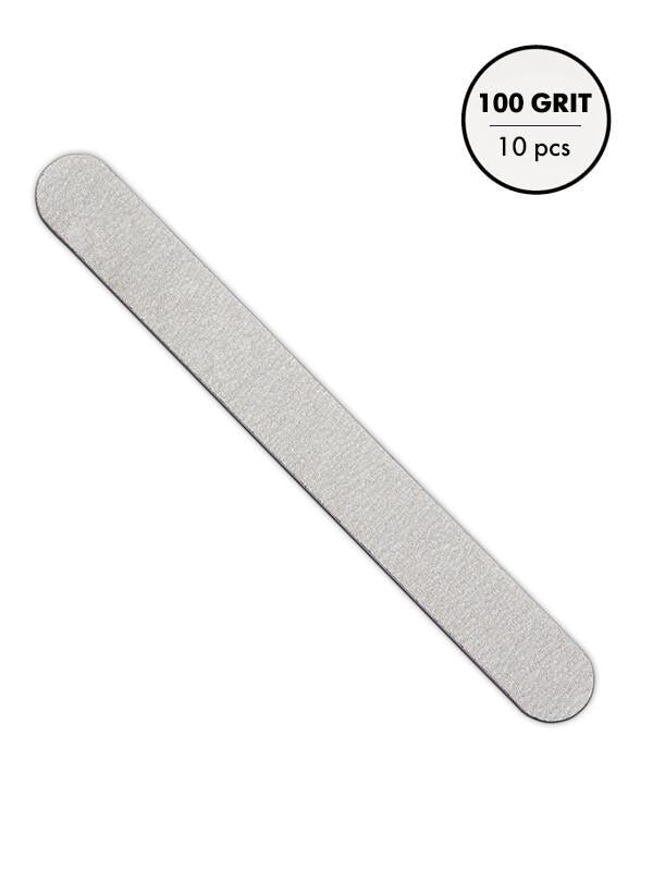 NF - 100 Grit Manicure File Refill, Straight Zebra, 10pcs