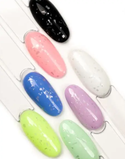 E.MiLac Top Gel Silver Drop, 9ml