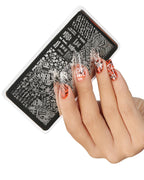E.MiLac Stamping Plate #07 Text