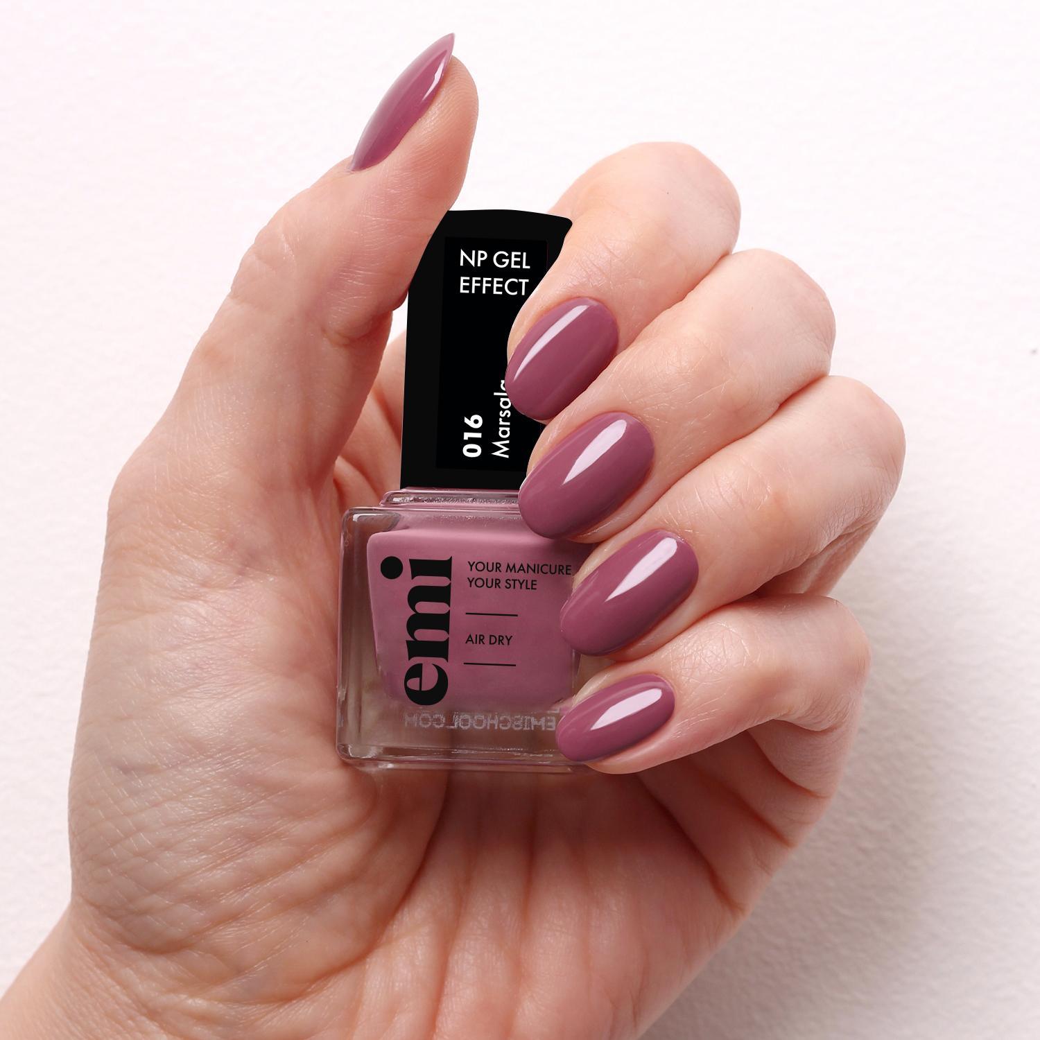 E.MiLac Ultra Strong #016 Marsala, 9ml
