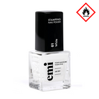 E.MiLac Stamping Polish #01 White, 9ml