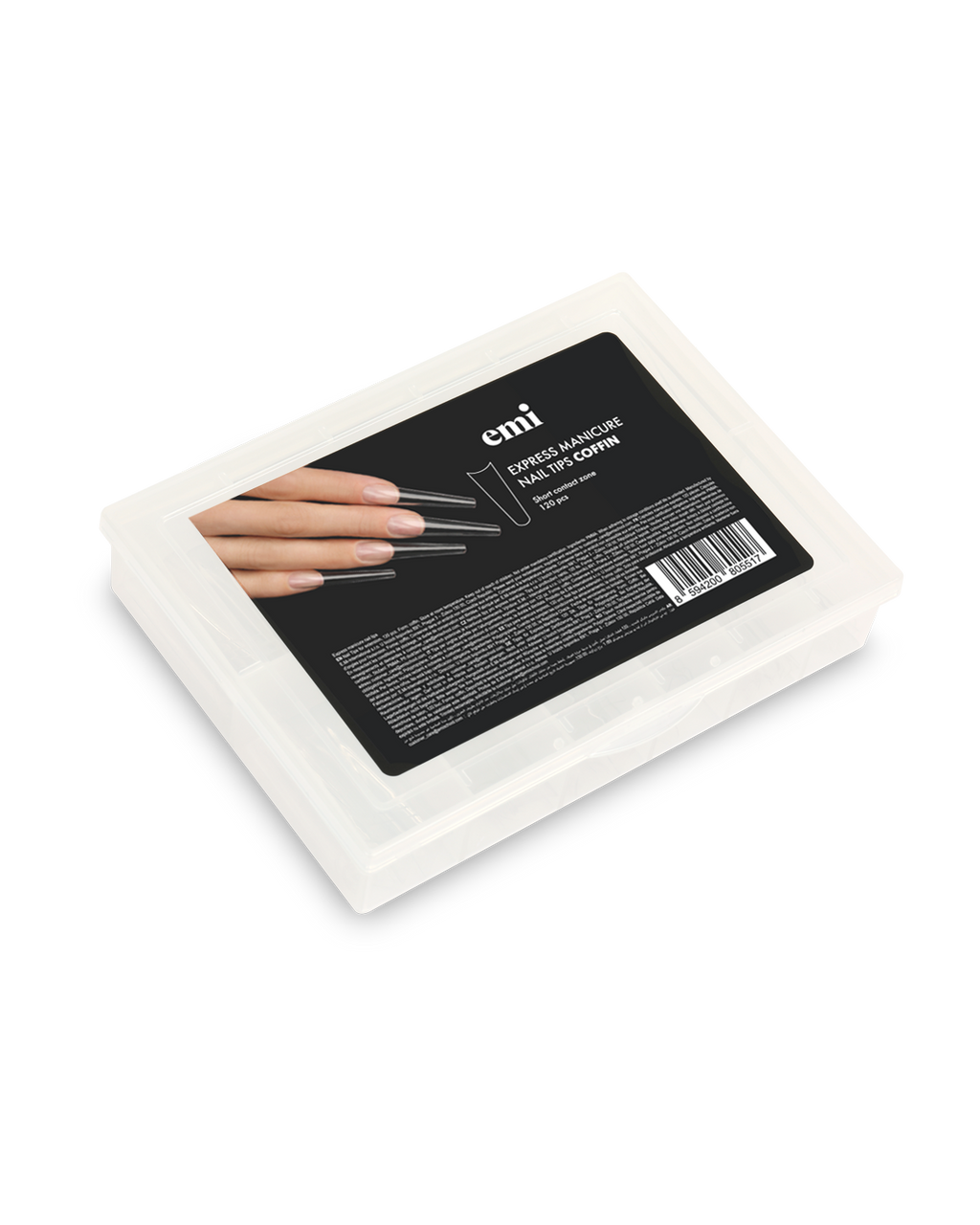 E.Mi Express manicure nail tips Coffin