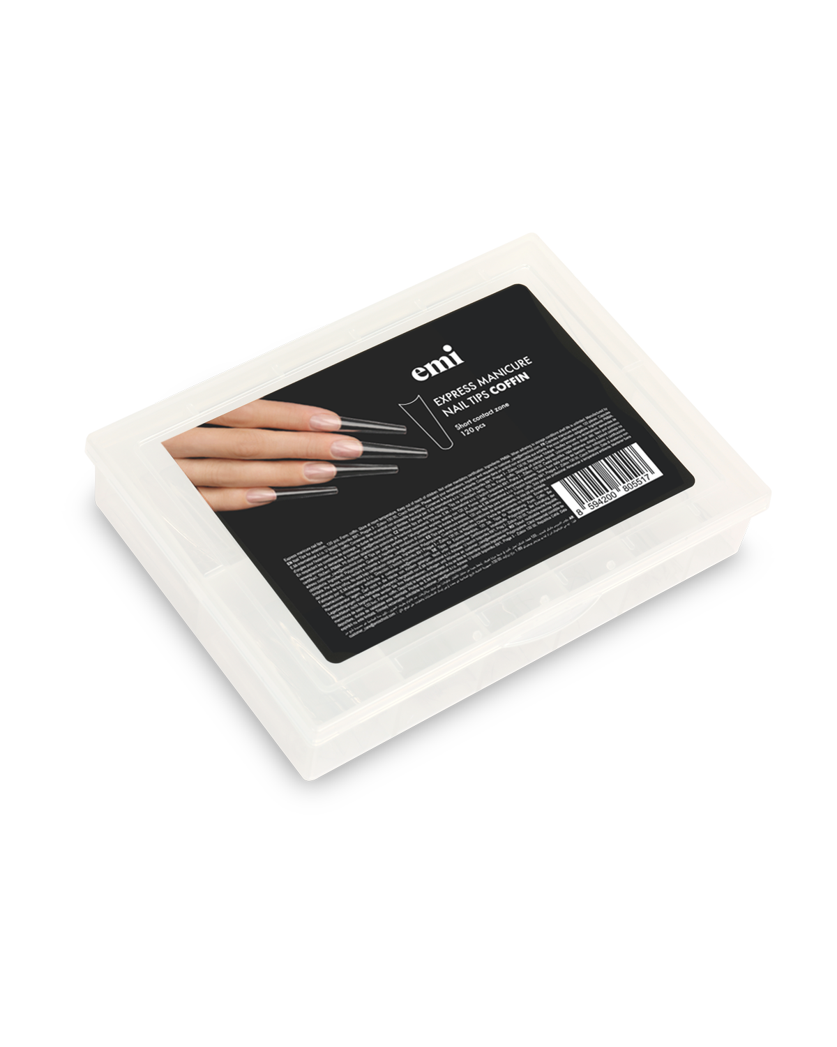 E.Mi Express manicure nail tips Coffin