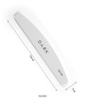 DARK Set of files - half-moon on foam white, 25 pcs (150/180 grit)