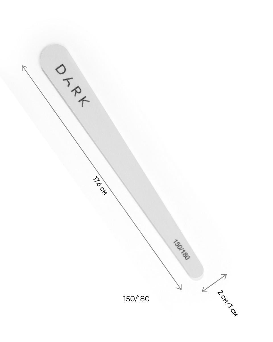 DARK Set of files - drop, 10 pcs (150/180 grit)