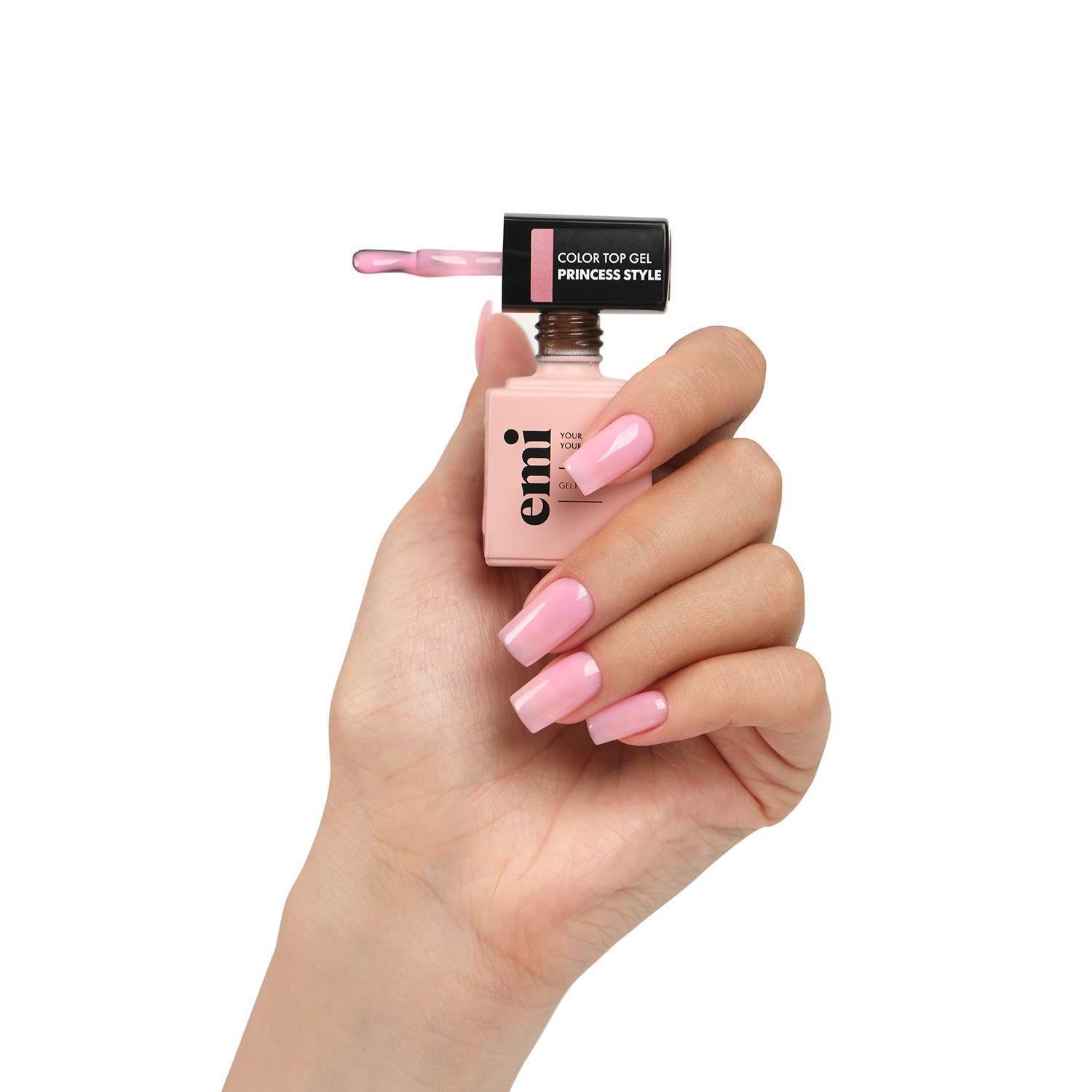 E.MiLac Top Gel Colour Princess Style, 9ml