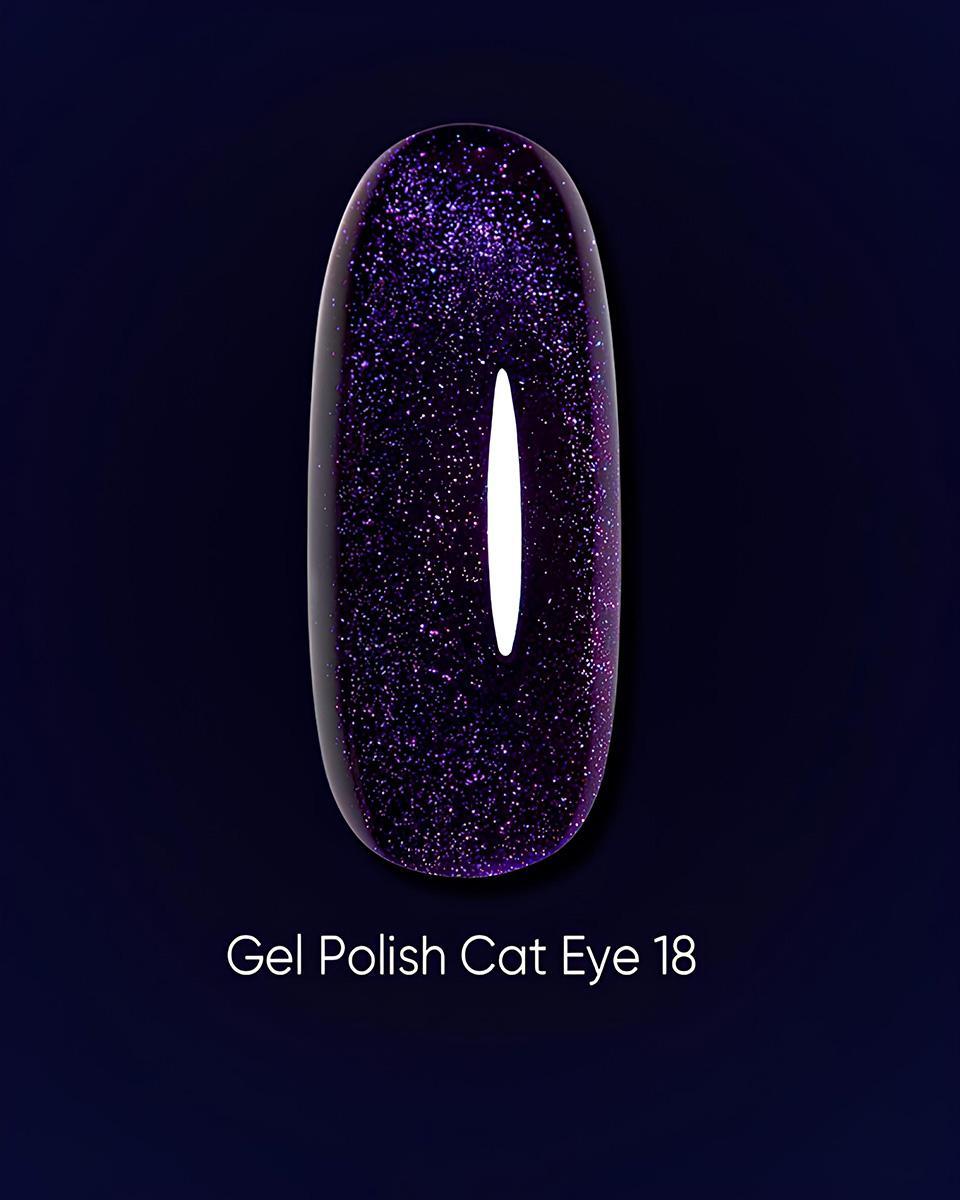 DARK Gel Polish Cat Eye 18, 6 ml
