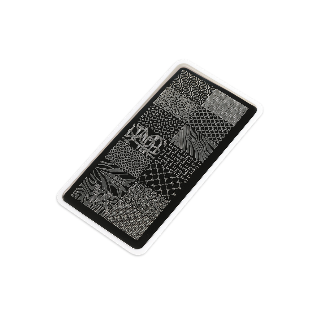 E.MiLac Stamping Plate #13 Textures
