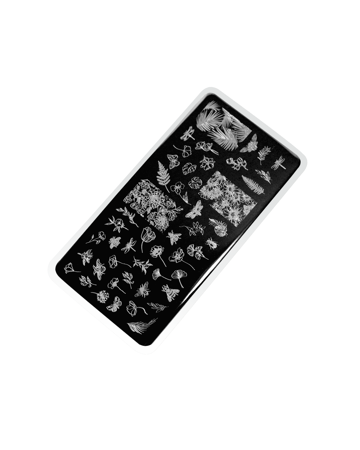 E.MiLac Stamping Plate #10 Botany