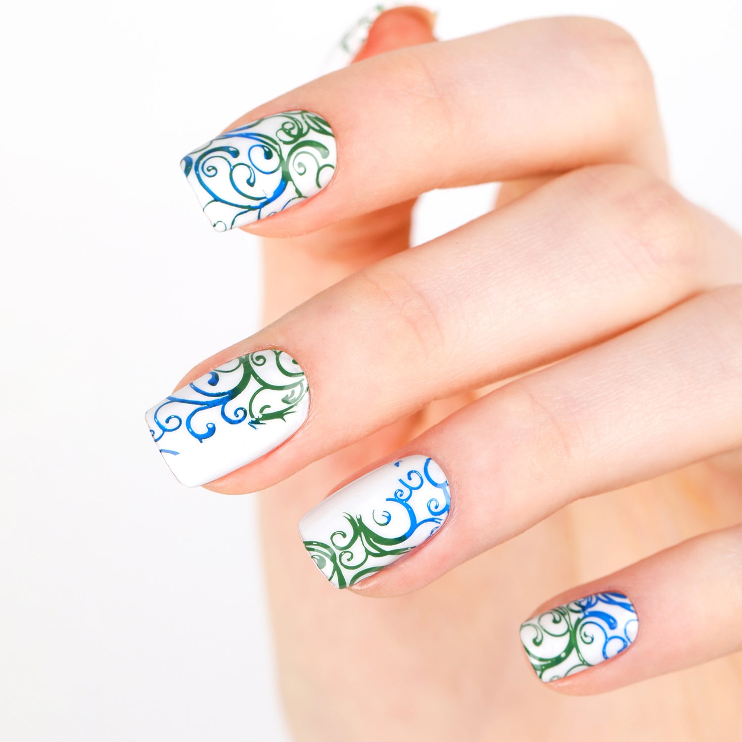 E.MiLac Stamping Polish #03 Blue, 9ml