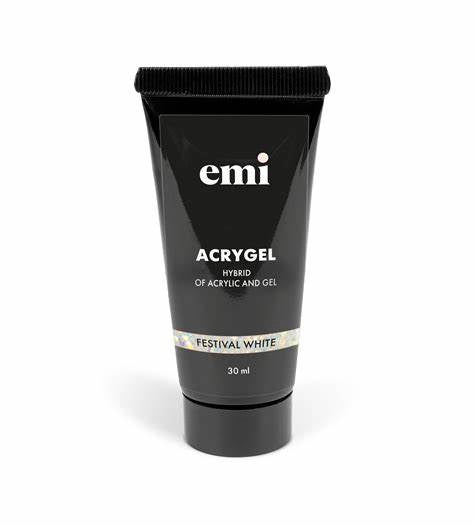 E.MiLac Acrygel Festival White - 30ml