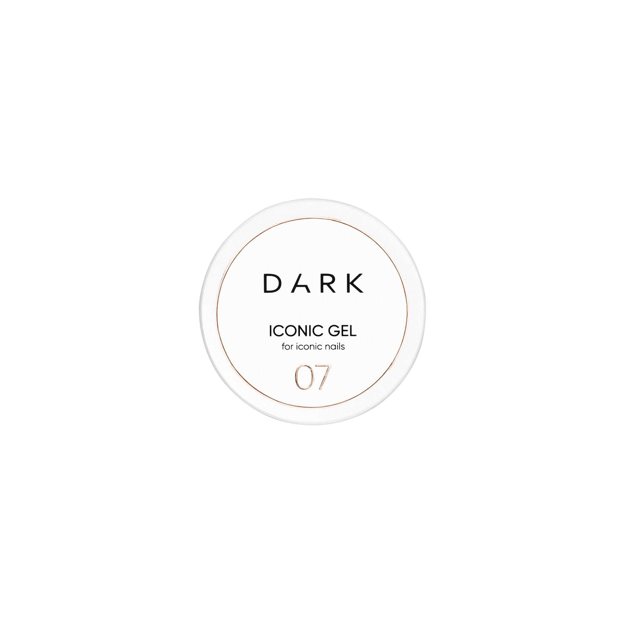 DARK Iconic Gel 07, 15ml