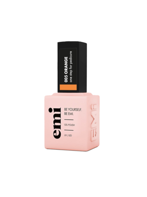 E.MiLac Pedicure #005 Orange, 9ml