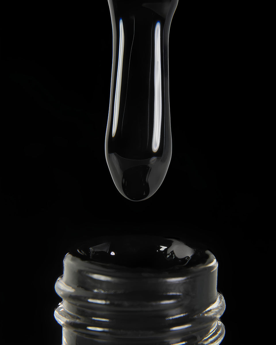 DARK Stamping Polish №01 black STICKY, 10 ml