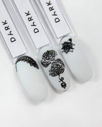 DARK Stamping Polish №01 black STICKY, 10 ml