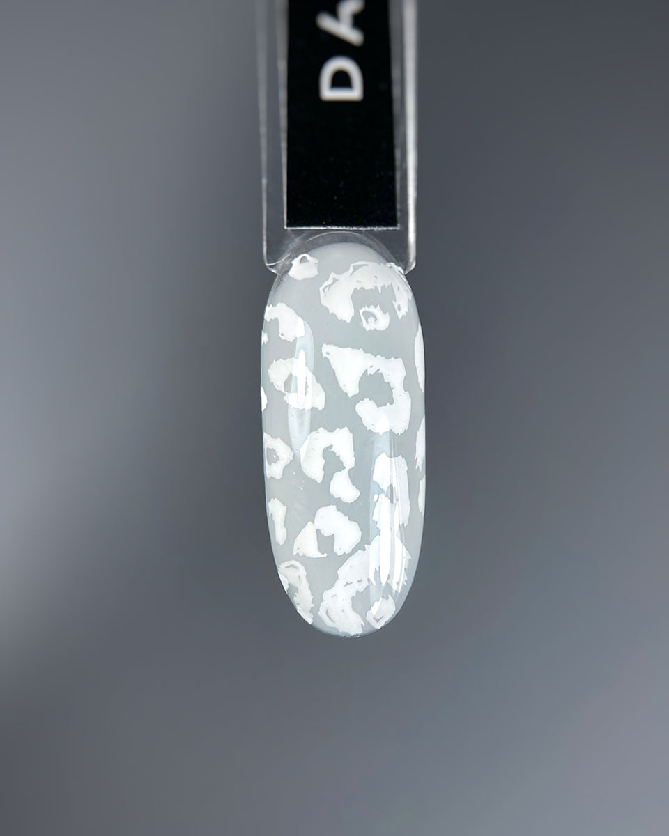 DARK Stamping Polish №02 white STICKY, 10 ml