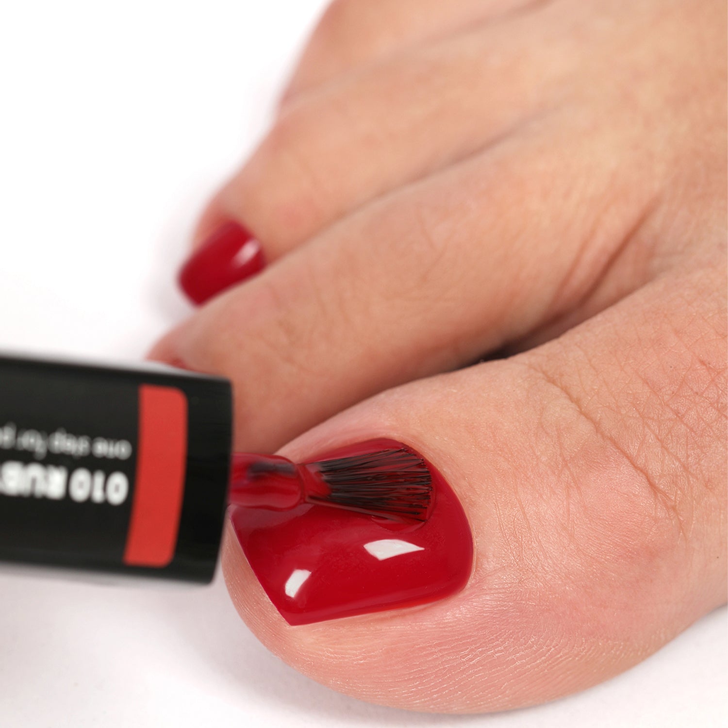 E.MiLac Pedicure #010 Ruby, 9ml