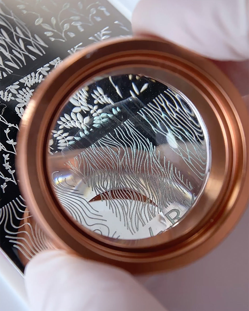 Dark Stamp for stamping mini (rose gold)