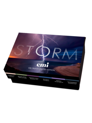 E.Mi Gel Paint Set Storm, 5ml