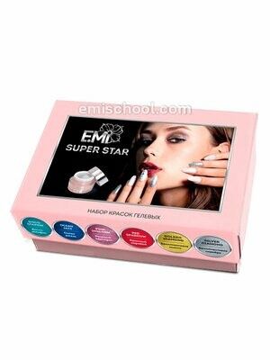 E.Mi Gel Paint Set Super Star, 2ml
