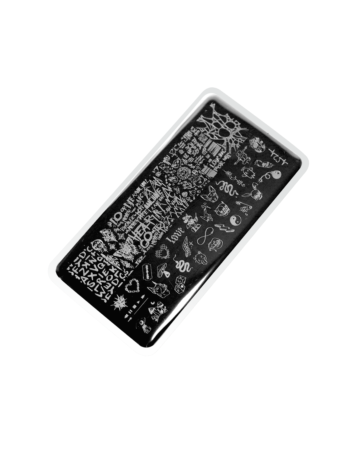 E.MiLac Stamping Plate #11 Symbols