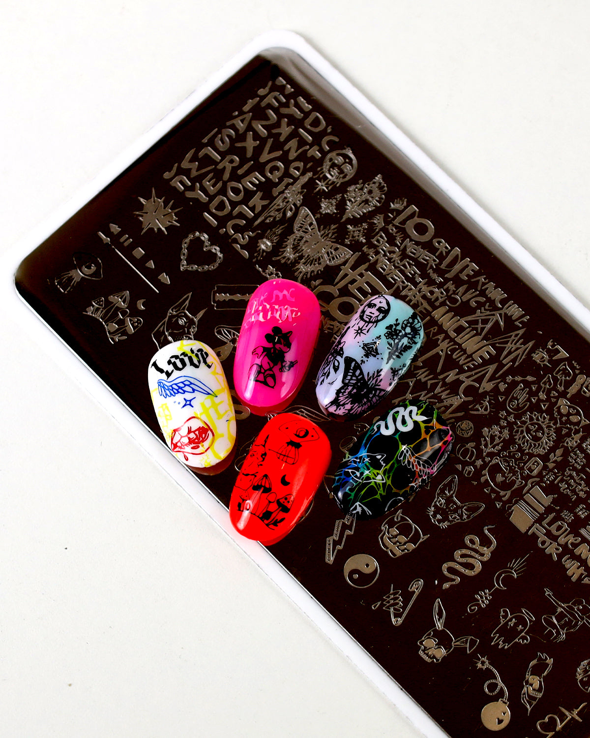 E.MiLac Stamping Plate #11 Symbols