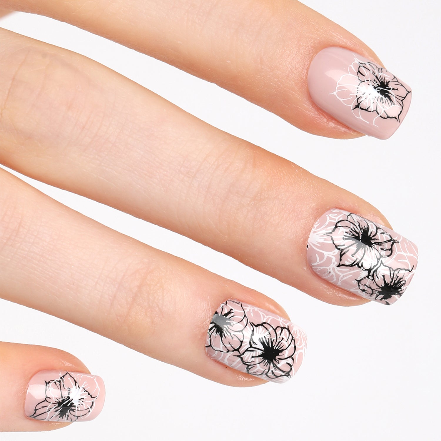 E.MiLac Stamping Polish #01 White, 9ml