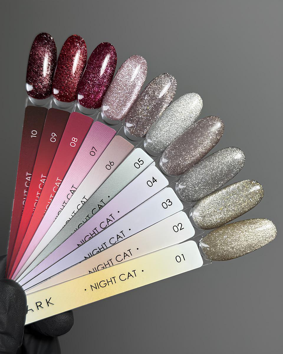 DARK Gel Polish Night Cat 01, 10 ml